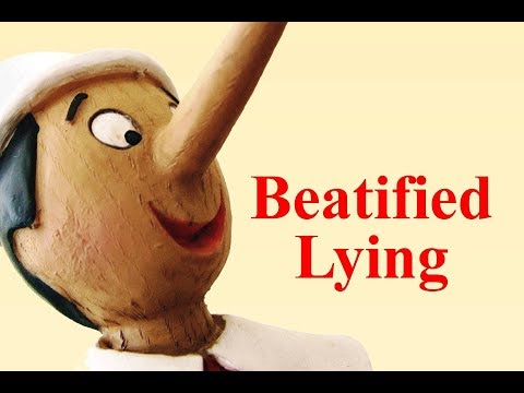 Beatified Lying - Philosophy Sharing Foundation Annual Lecture 2018