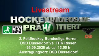 26.09.2020, 14:00 Uhr: Herren DSD Düsseldorf vs. THK Rissen