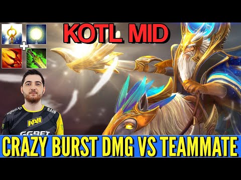 👉 NaVi.RodjER With KOTL Mid Show How to Deal vs Storm Mid - Civil War vs Teammate NaVi.Solo - Dota 2