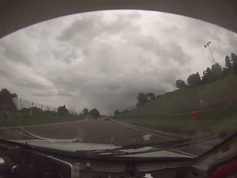 giro veloce fiat coupe - open2 -  time attack - imola 2016