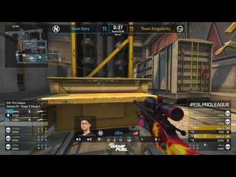 s0m insane 4k vs Team Singularity - ESL Pro League S10