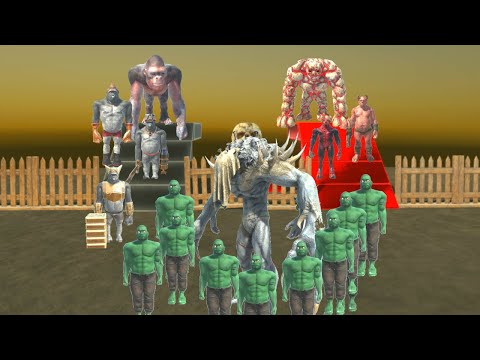 ENEMY SCOURGE + ZOMBIE HORDE ATTACK INFERNALS + PRIMATES IN THE CEMETERY  -  ARBS