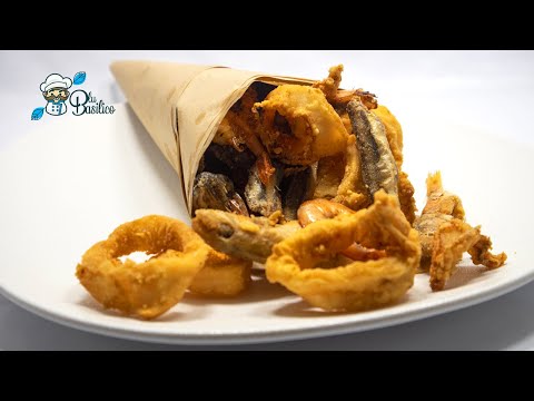 Cuoppo di frittura di pesce e paranza Napoletano - FANTASTICO