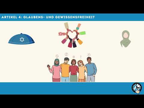 Artikel 4 des Grundgesetzes erklärt: Glaubens- und Gewissensfreiheit | Verfassungs-Viertelstunde