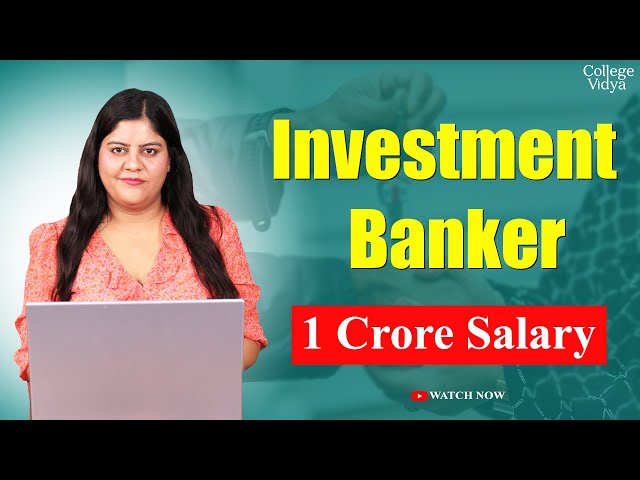 How is the Career of An Investment Banker? 1 Crore Salary | Career in Foreign | Jobs | Future