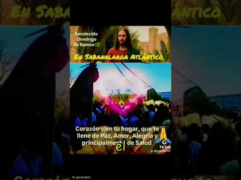 Domingo de Ramos 2026 en Sabanalarga Atlántico