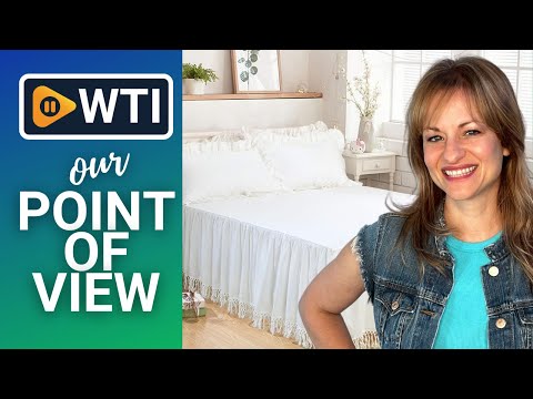 Softta 3Pcs Bed Skirt Queen Size Tassel Ruffle Bedding Bohemian Boho 100% Washed Cotton Solid White Queen Ivory White - WTI product video review