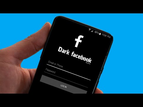 How to Enable Facebook Dark Mode Android One UI Video