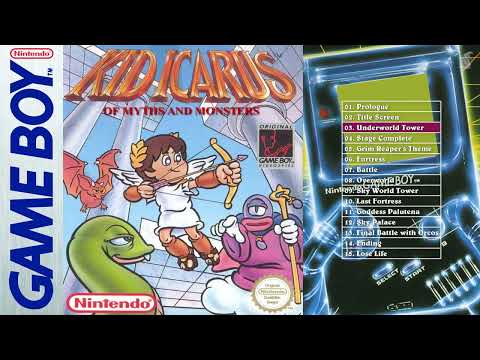 Kid Icarus Soundtrack (GB OST, 15 Tracks) Of Myths and Monsters