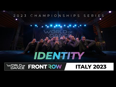Identity | 1st Place Team Division | |FrontRow | World of Dance Italy 2023 | #WODIT23
