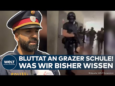 AMOKLAUF IN GRAZ: Mindestens 10 Tote! Täter war wohl Ex-Schüler! Was wir bisher wissen