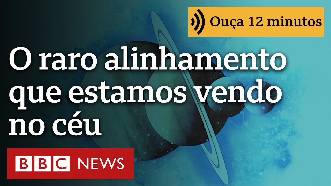 O que significa o raro alinhamento de planetas que está acontecendo no céu