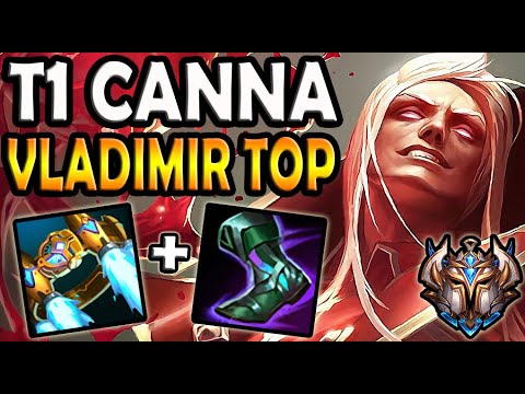 Vladimir vs Camille TOP [ T1 Canna ] Korea Challenger ✅