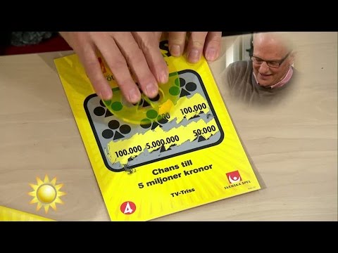 Boxaren från Falköping skrapar Triss - Nyhetsmorgon (TV4)