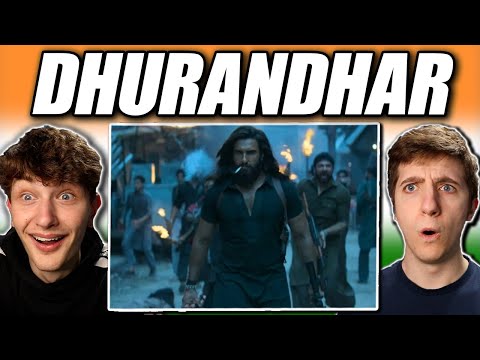 Dhurandhar First Look REACTION!! | Americans React to Indian Movies