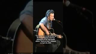 The story behind “The Hitter” by Bruce Springsteen