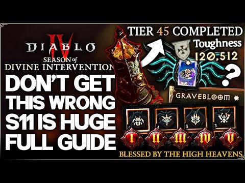 Diablo 4 - WARNING: Season 11 Reworks the Game - ALL You NEED to Know Going In - ALL Class Guide!