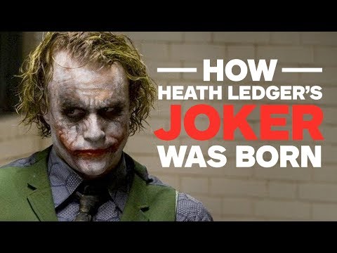 How Heath Ledger's Joker Was Born Video
