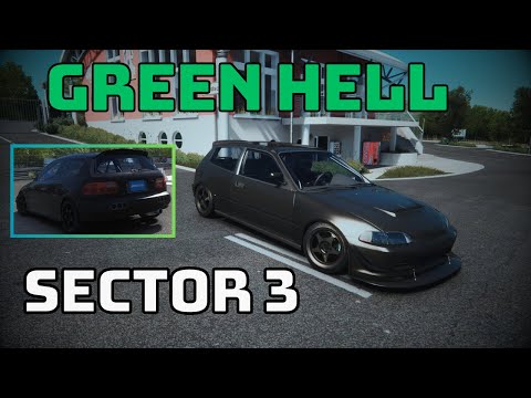 Assetto Corsa - Green Hell Sector 3 In Honda Civic