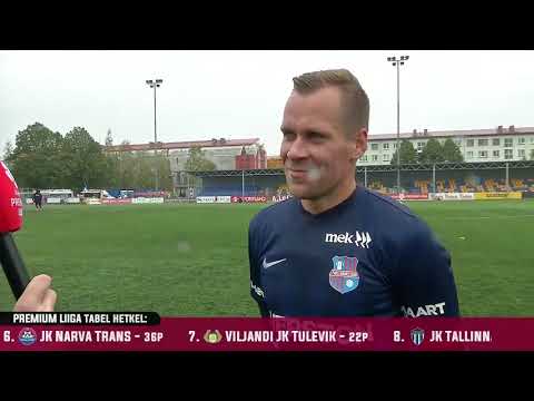 31. voor 2019: JK Narva Trans - Paide Linnameeskond 0:1 (0:0) Frolovi intervjuu
