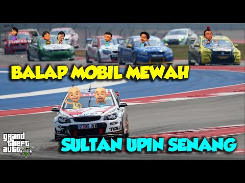 Sultan Upin Ipin Balap Mobil Lamborghini Ferrari Bugatti - GTA V Upin Ipin Episode Terbaru 766