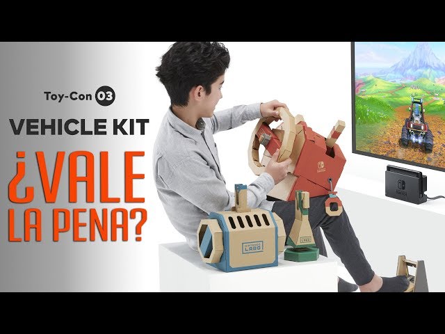 Vídeo relacionado con Nintendo Labo (Laboratorio Juguete-con 03: Drive Kit - Interruptor