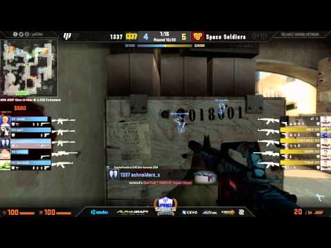 $10,000 RGN EU Pro Series LBR1   Space Soldiers vs 1337 bo3 Map 2  Dust 2