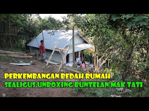 Mak Tati's Home Renovation Progress...Unboxing Mak Tati's Package...Turns Out What's Inside...???