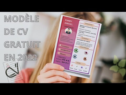 CRÉER UN MODÈLE DE CV GRATUIT EN 2022 AVEC WORD