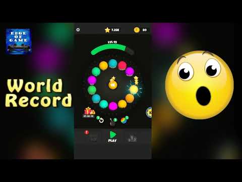 World Record | Roll Merge 3D - 2048 Puzzle || Edge Of Game