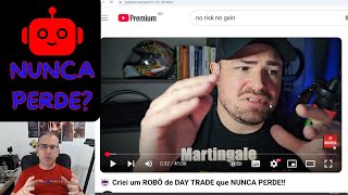 O Robô Que NUNCA PERDE - Jean | No Risk No Gain - Igual ao Meu Novo Robô?