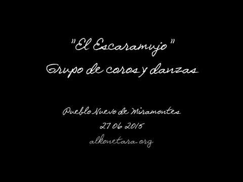 Escaramujo - Actuación en Pueblo Nuevo de Miramontes