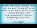 Human Fortress - Sacral Fire Lyrics