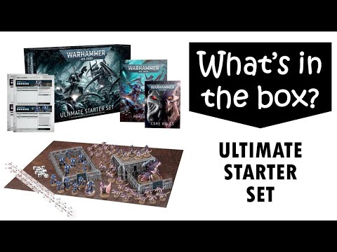 Ultimate Warhammer 40k Starter Set - Unboxing and review - 10th edition