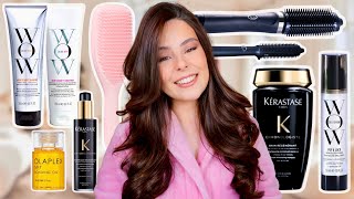 Ma routine cheveux ULTIME ✨ Brillance + Volume - VLOGMAS 6 