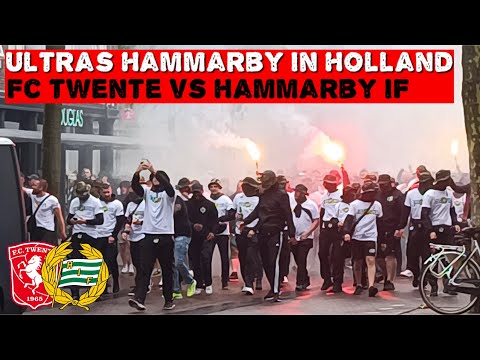 HAMMARBY FANS IN HOLLAND | Fc Twente vs Hammarby IF | 27-07-2023