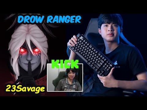 23savage on Drow Ranger – High MMR Carry Gameplay