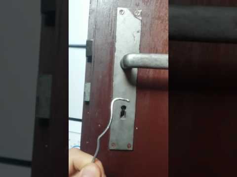 Buntbartschloss mit Kleiderhaken sofort öffnen