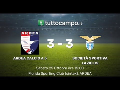 Ardea Calcio a 5 vs Società Sportiva Lazio C5