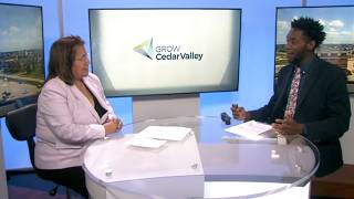 Lisa Rivera Skubal, CEcD, with Grow Cedar Valley - KWWL News at Noon