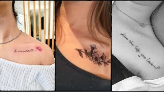 50+Eye-Catching Collarbone Tattoo Ideas (Fashion Star)