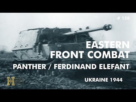 158 #Ukraine 1944 ▶ Eastern Front Combat - Tank "Panther" / Jagdpanzer "Ferdinand Elefant"