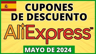 [CUPONES DE DESCUENTO ALIEXPRESS 2024] - Cupones Aliexpress Mayo 2024 - Códigos Aliexpress 2024