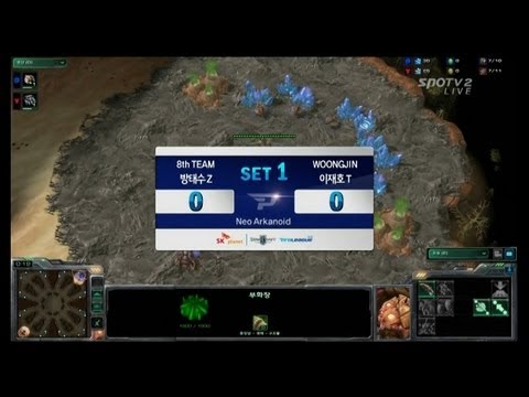 SPL [01.29] TRUE(8TH) vs Light(웅진) 1SET / Neo ArKanoid - Starcraft 2,esportstv