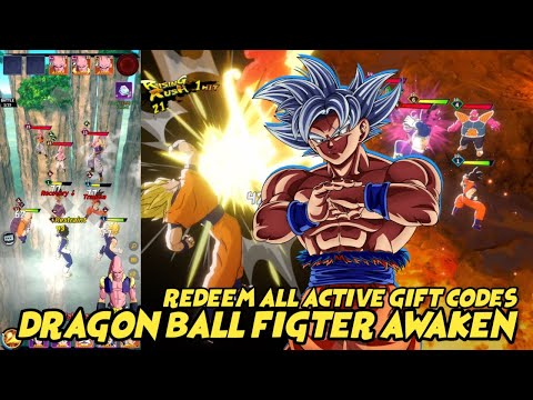 Wow Animated nih!! Drgon Ball Fighters Awakening all Gift Codes