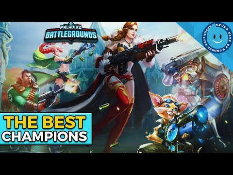 Paladins: Battlegrounds - The BEST Champions to PLAY! (Alpha Gameplay)