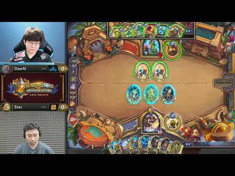 DawN vs Staz - Hearthstone Grandmasters Asia-Pacific S2 2019 - Week 2