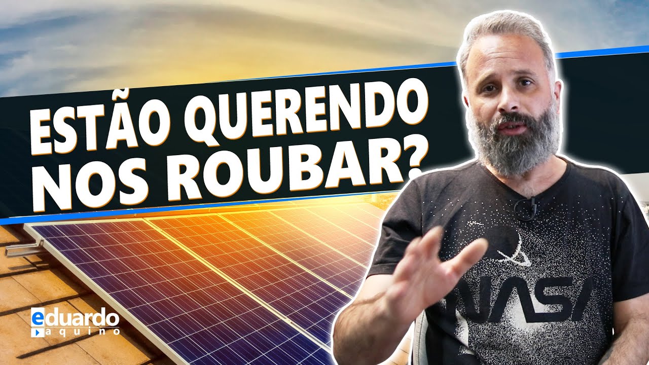 NÃO Querem que nem EU nem VOCÊ tenhamos Energia Solar