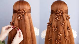 Simple, Easy & Unique Hairstyles for Long Hair | Latest Beautiful Hairstyles | Stylish Hair Tutorial