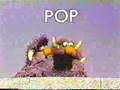 Classic Sesame Street The 2 Headed Monster Spells POP